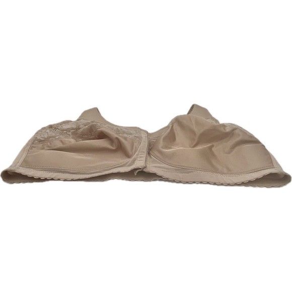 Glamorise 48DD Women's Full Figure Magic Lift Front Close Support Bra CH400 - Picture 3 of 16